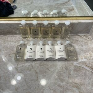 BRAND NEW BVLGARI DESIGNER TRAVEL SIZE BODY, WASH, LOTIONS, SHAMPOO ! 2.5FL OZ!